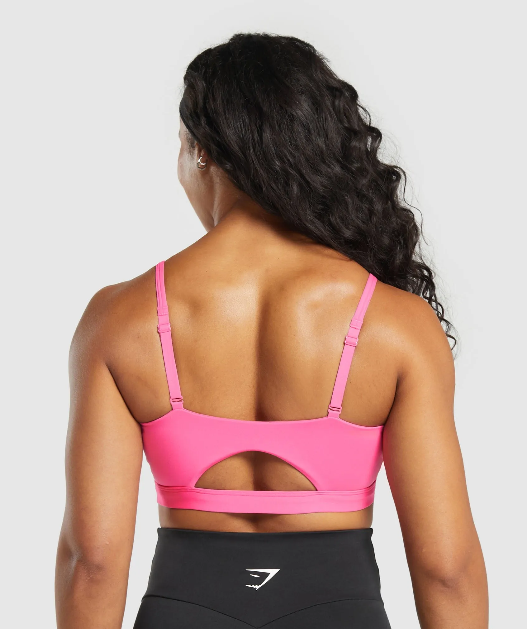 Gymshark Cut Out Bandeau - Physical Pink sold by Gymshark product image thumbnail 2