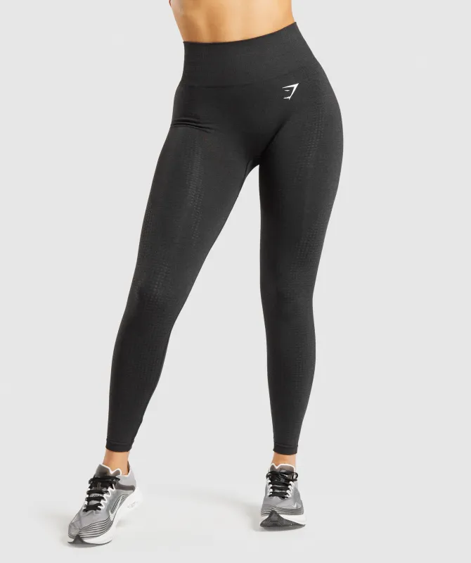 DNU - Gymshark Vital Seamless Leggings - Black Marl sold by Gymshark