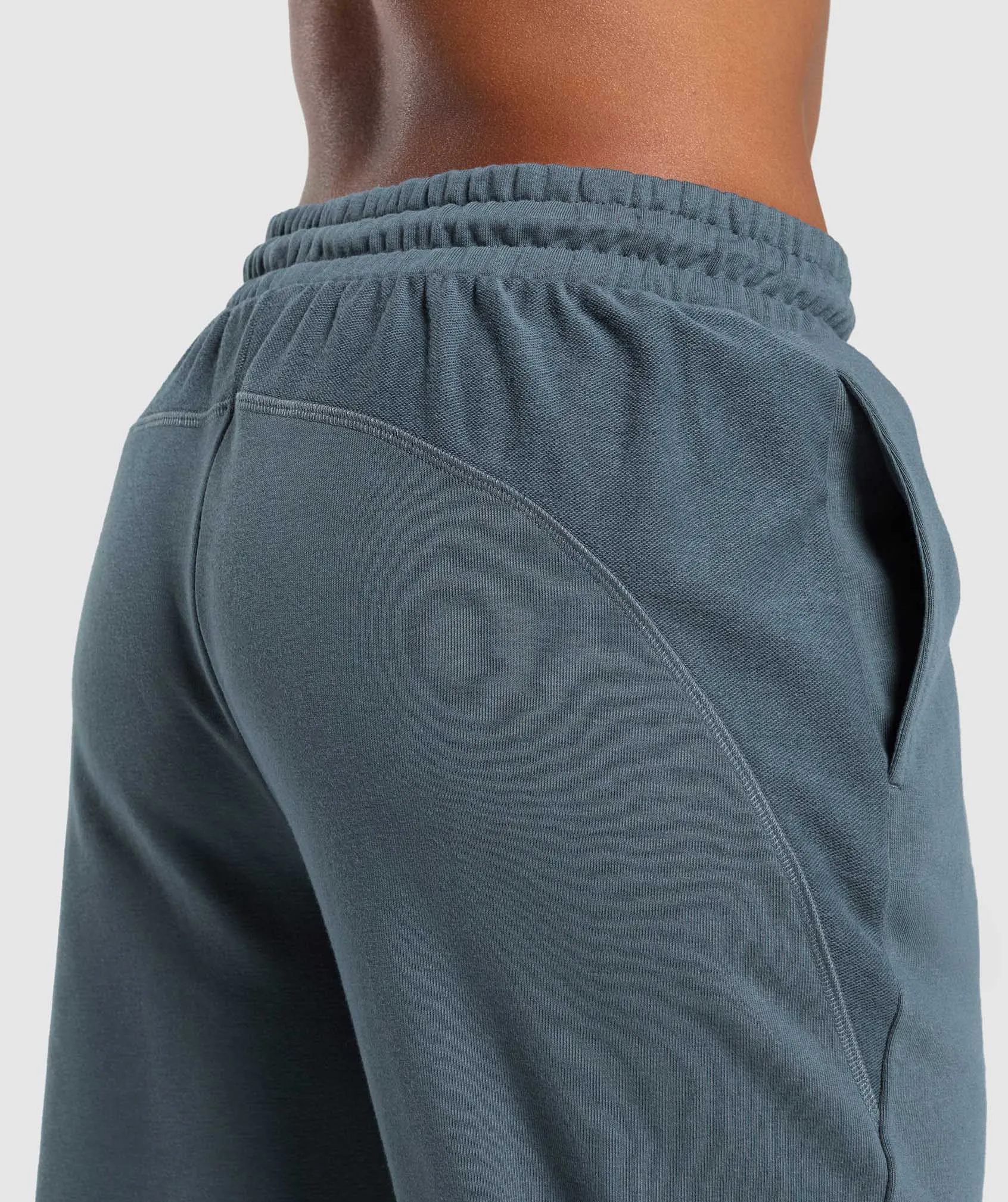 Gymshark Power Joggers - Titanium Blue sold by Gymshark product image thumbnail 5