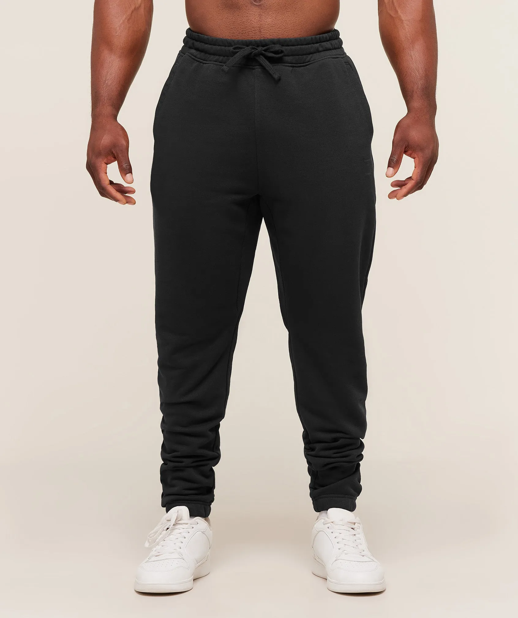 Gymshark Power Joggers Tall - Black/Asphalt Grey sold by Gymshark product image thumbnail 3