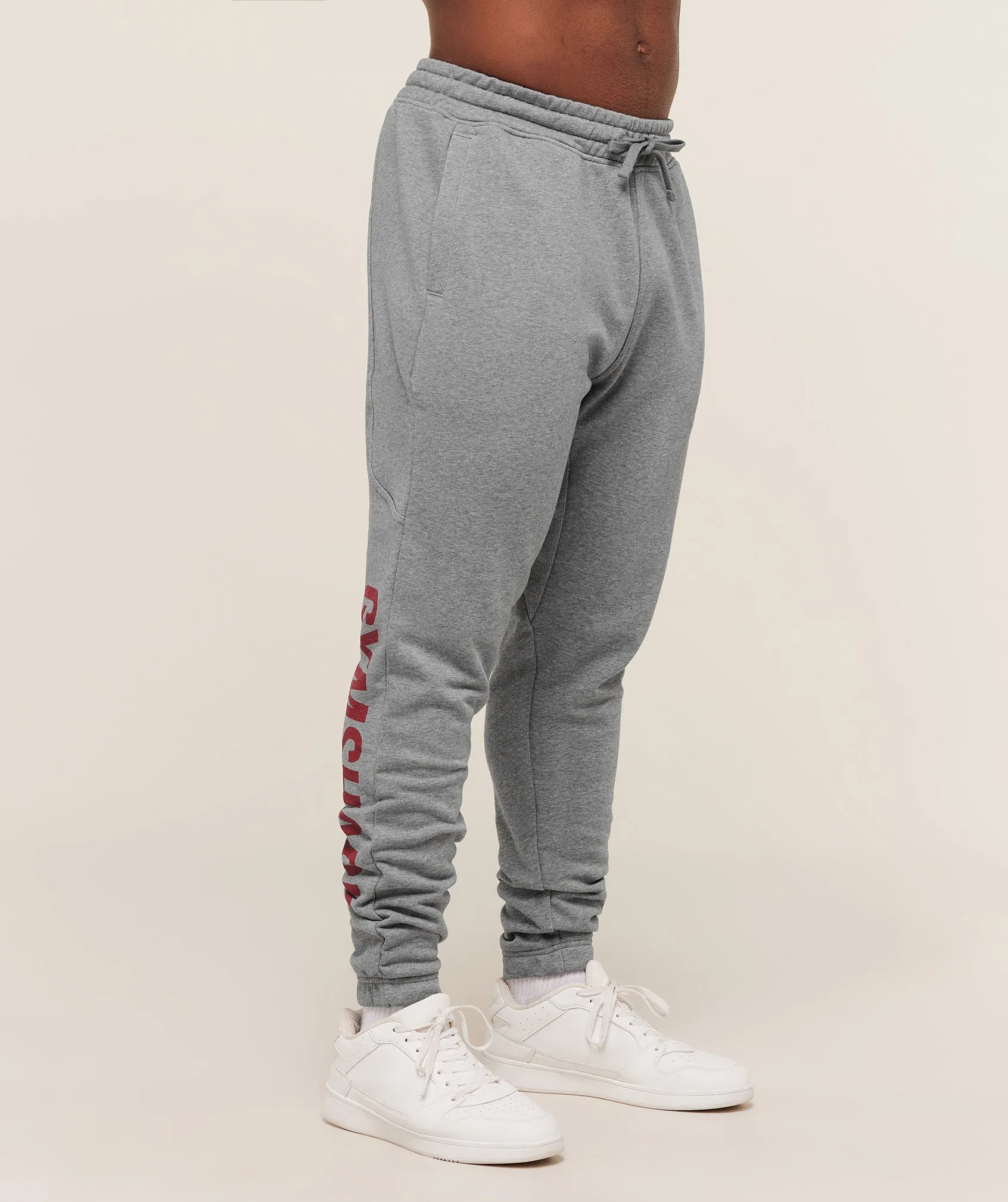 Gymshark Power Wordmark Jogger - Charcoal Core Marl sold by Gymshark product image thumbnail 3