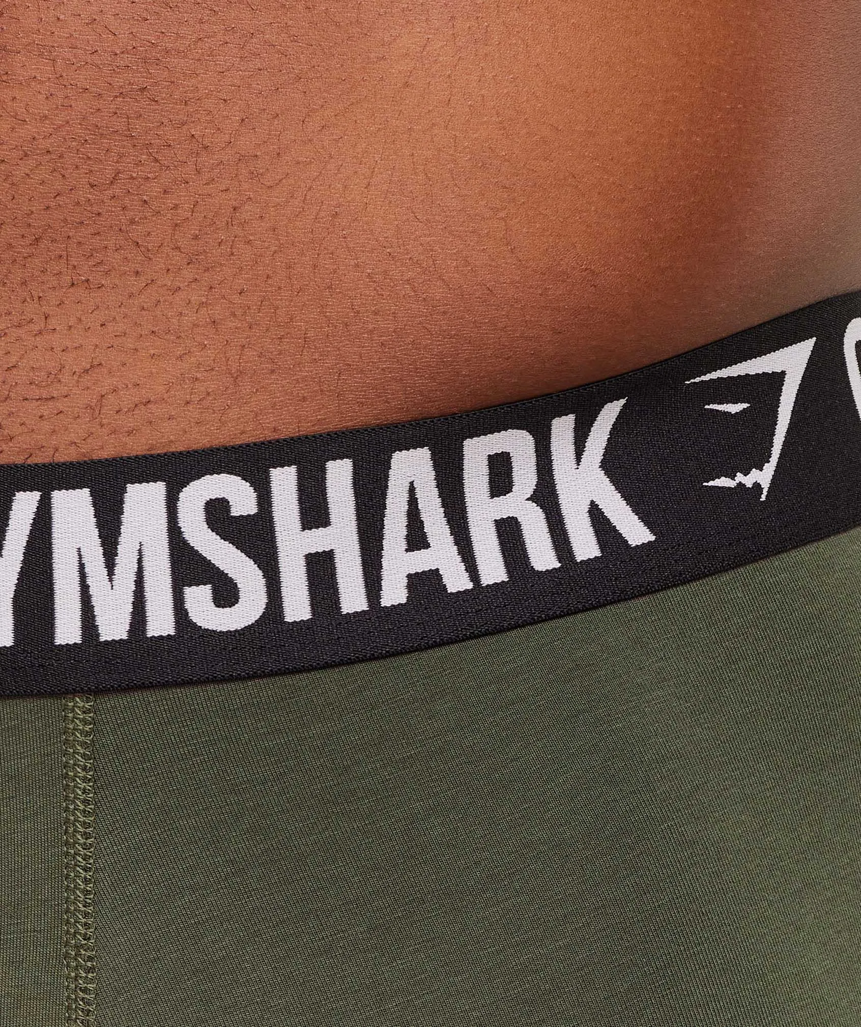 Gymshark Boxer Brief 3PK - Black/Strength Green/Chalk Green sold by Gymshark product image thumbnail 4