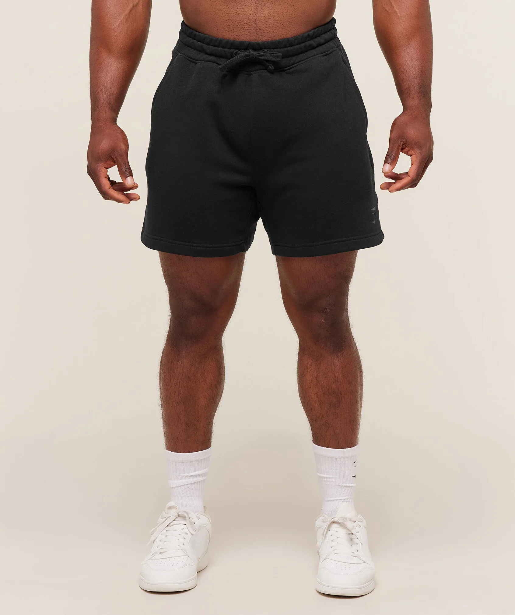 Gymshark Power 5" Shorts - Black/Asphalt Grey sold by Gymshark product image thumbnail 2
