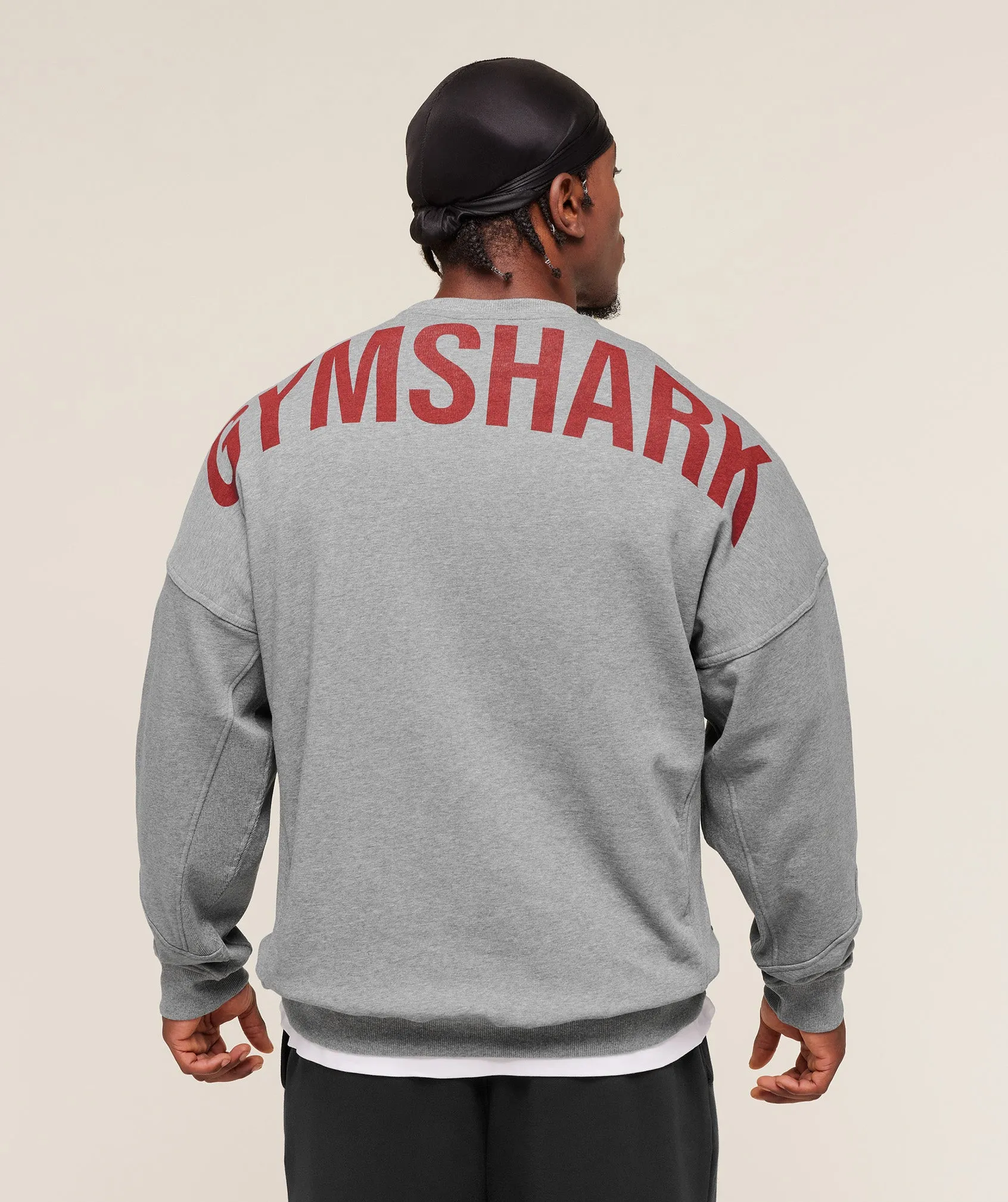 Gymshark Power Crew - Charcoal Core Marl sold by Gymshark product image thumbnail 3