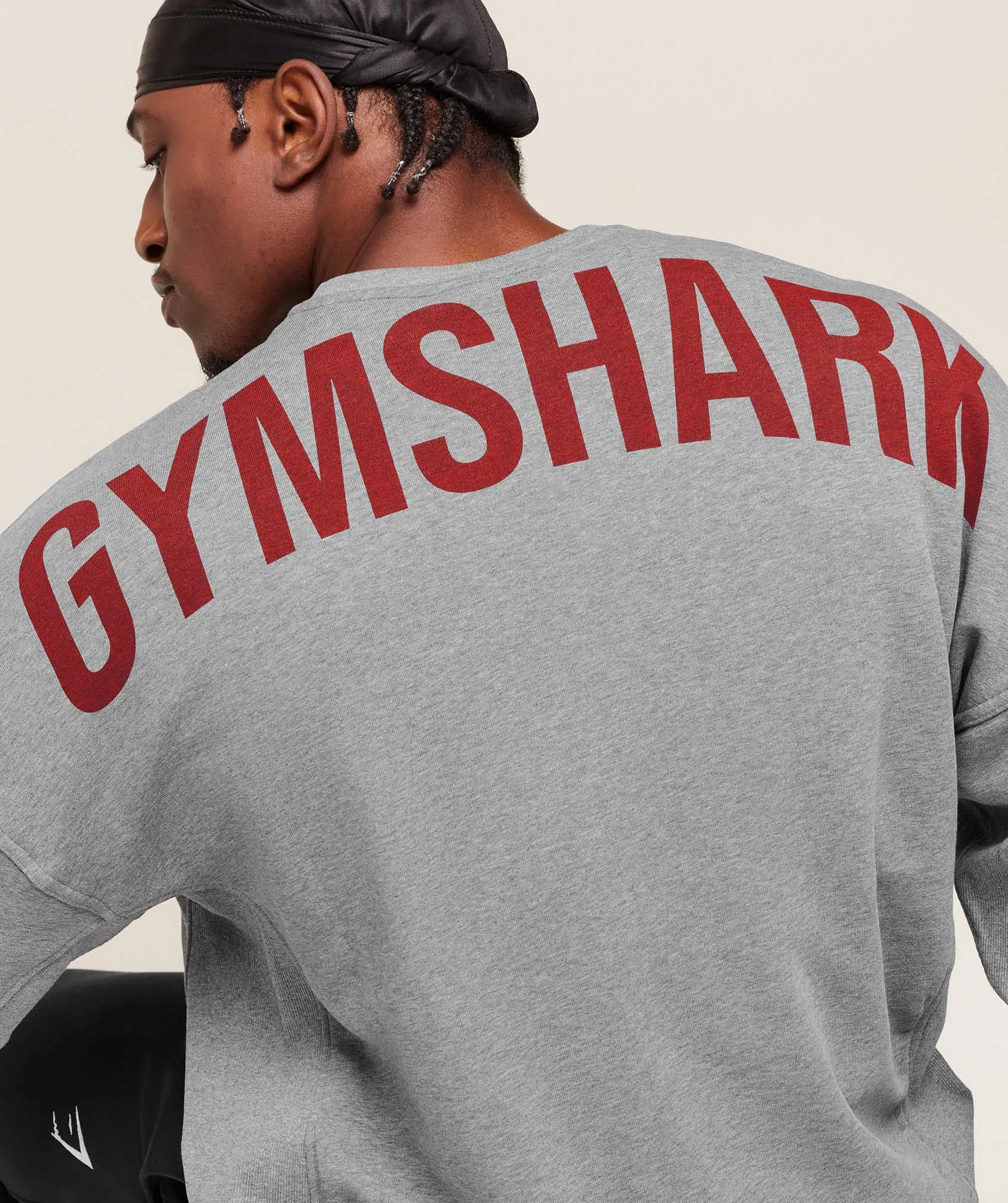 Gymshark Power Crew - Charcoal Core Marl sold by Gymshark product image thumbnail 5