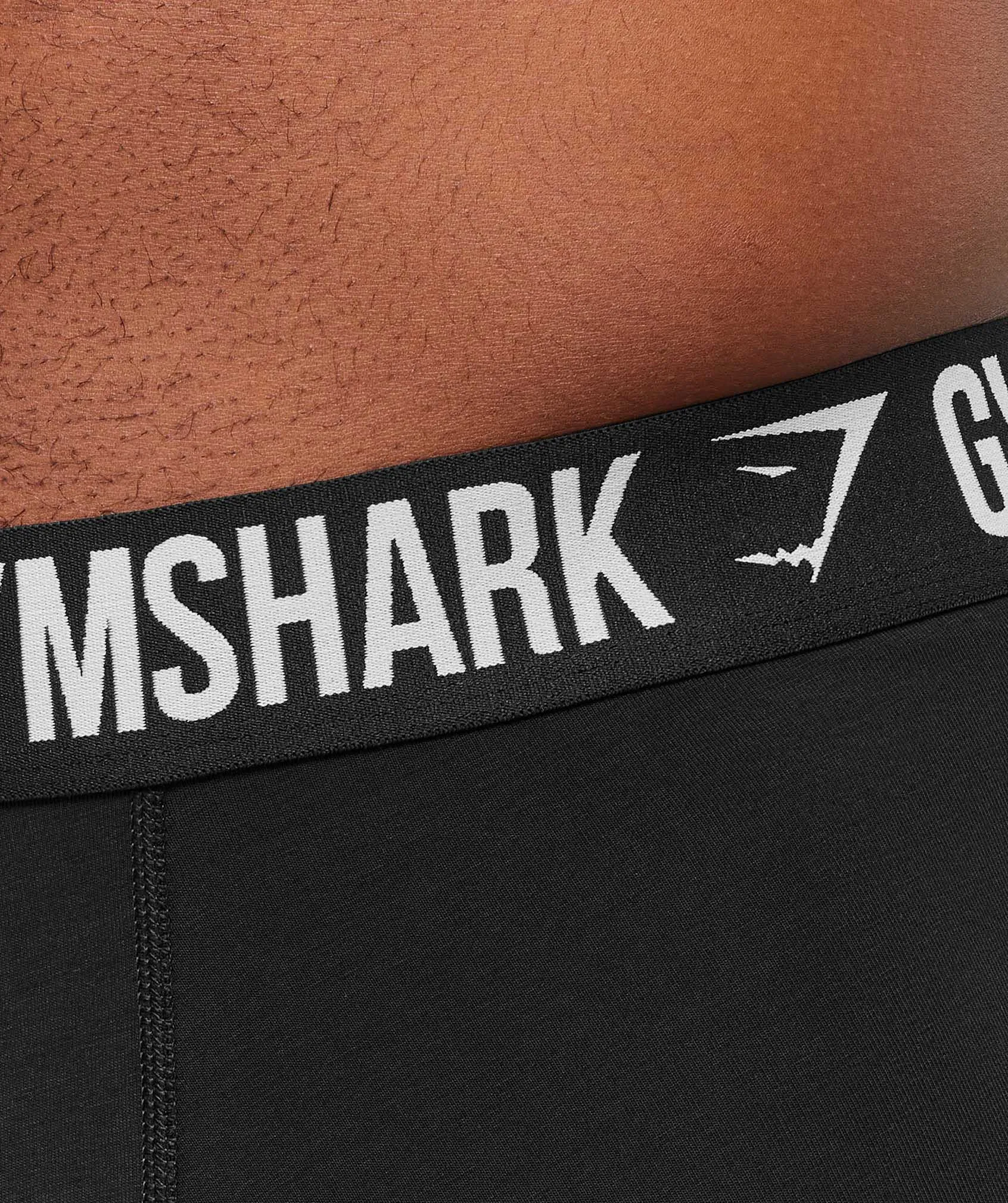 Gymshark Boxer Brief 3PK - Black/Silver Grey/White sold by Gymshark product image thumbnail 4