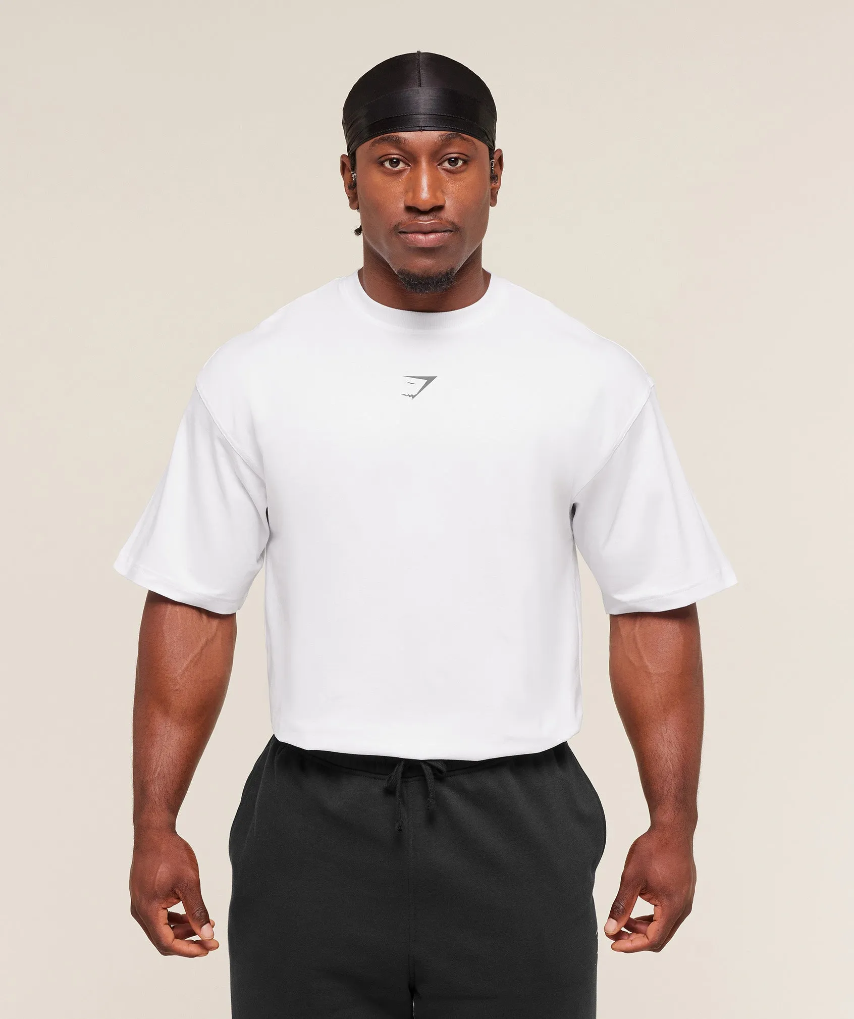 Gymshark Power T-Shirt - White sold by Gymshark product image thumbnail 2