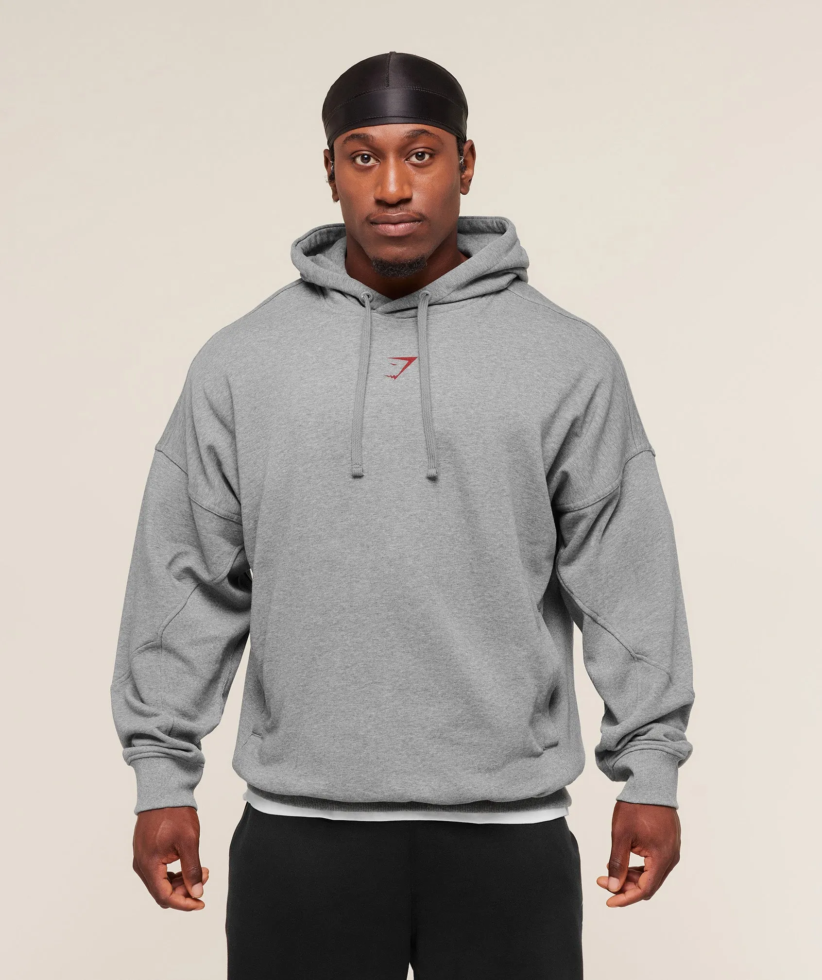 Gymshark Power Hoodie - Charcoal Core Marl sold by Gymshark product image thumbnail 2