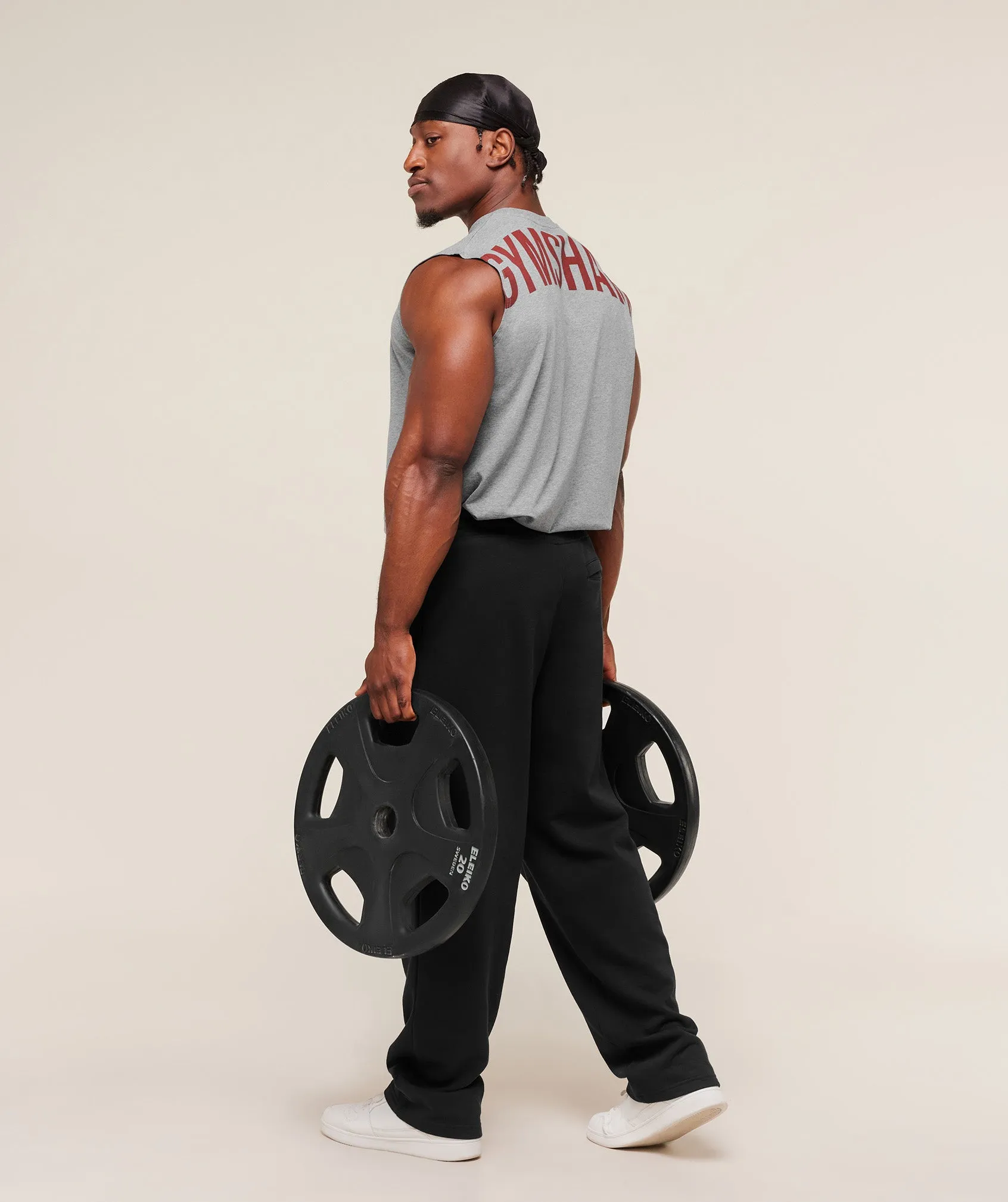 Gymshark Power Cut Off Tank - Charcoal Core Marl sold by Gymshark product image thumbnail 4