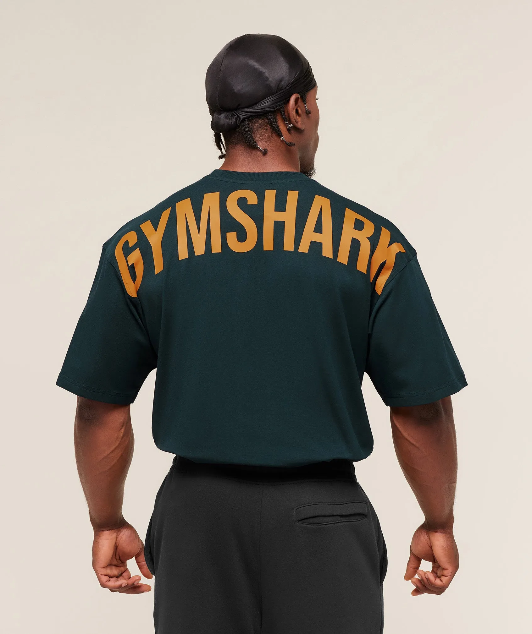 Gymshark Power T-Shirt - Deep Petrol Blue sold by Gymshark