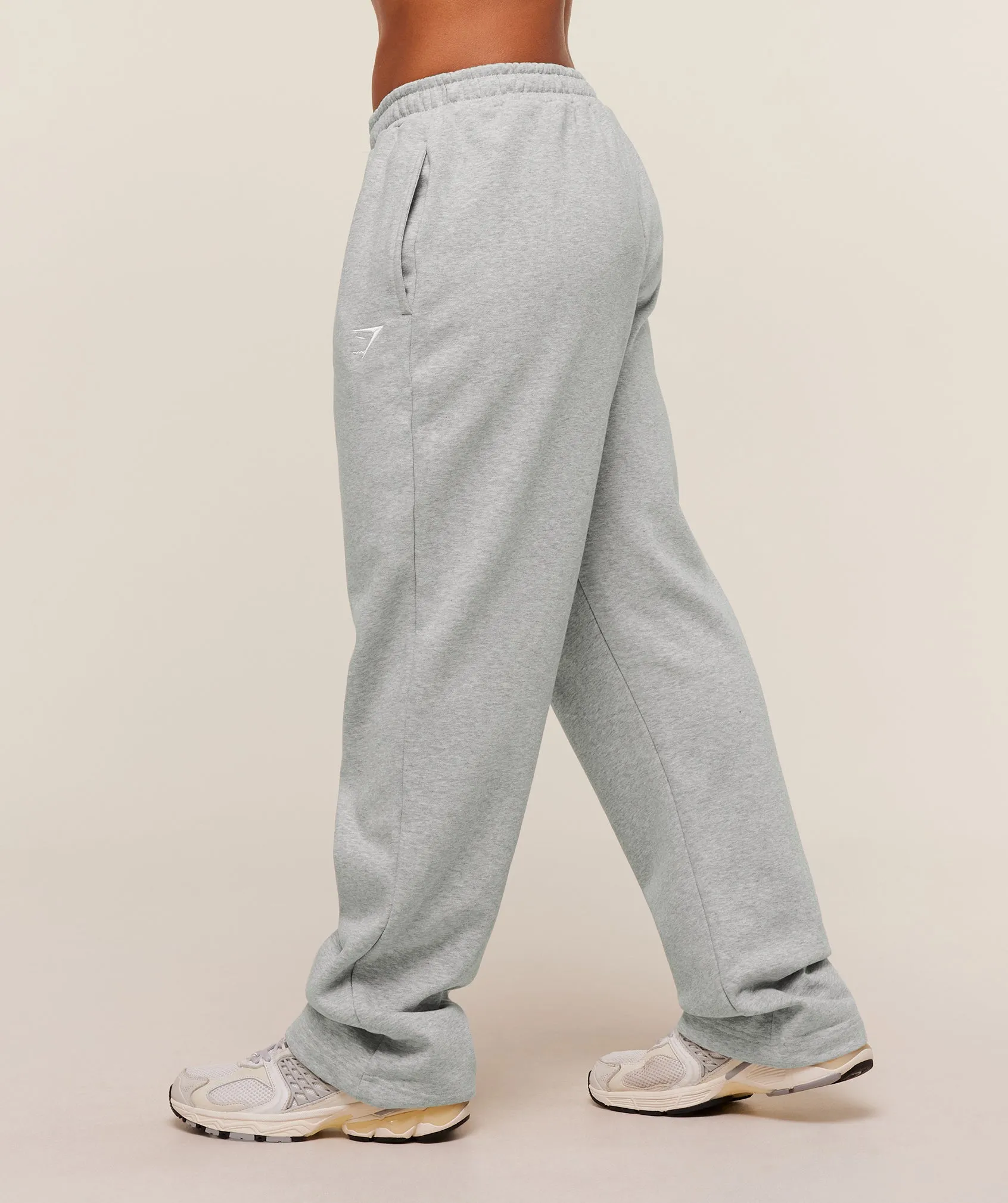Gymshark Training Fleece Short Jogger - Light Grey Core Marl sold by Gymshark product image thumbnail 3