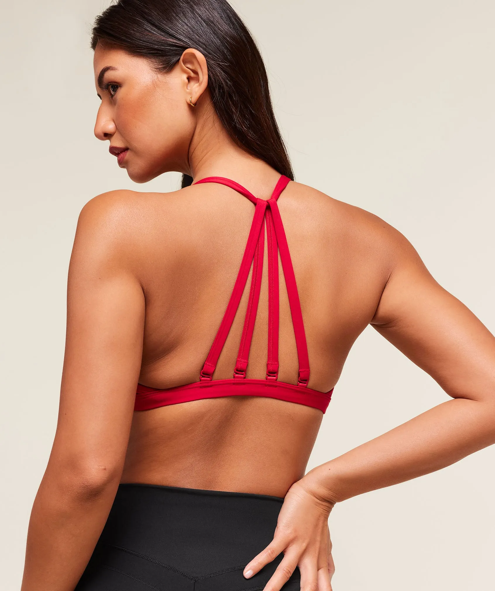 Gymshark Minimal Sports Bra - Carmine Red sold by Gymshark product image thumbnail 2