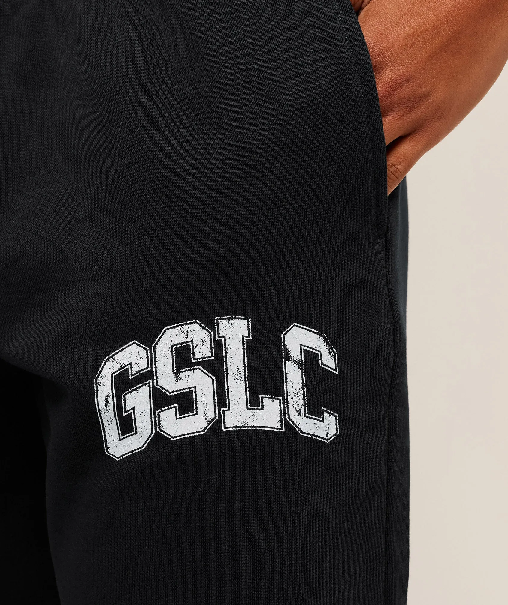 Gymshark GSLC Lifting Club Cuffed Joggers - Black sold by Gymshark product image thumbnail 5