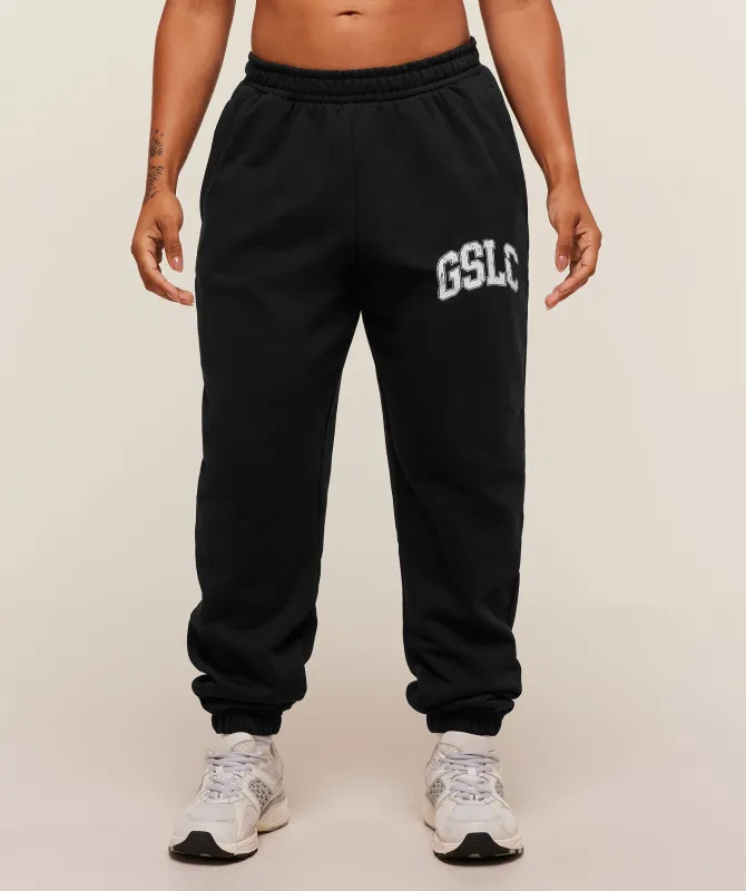 Gymshark GSLC Lifting Club Cuffed Joggers - Black sold by Gymshark