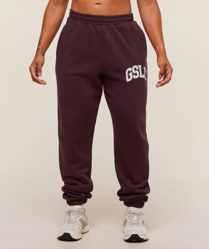 Gymshark GSLC Lifting Club Cuffed Joggers - Cherry Purple sold by Gymshark