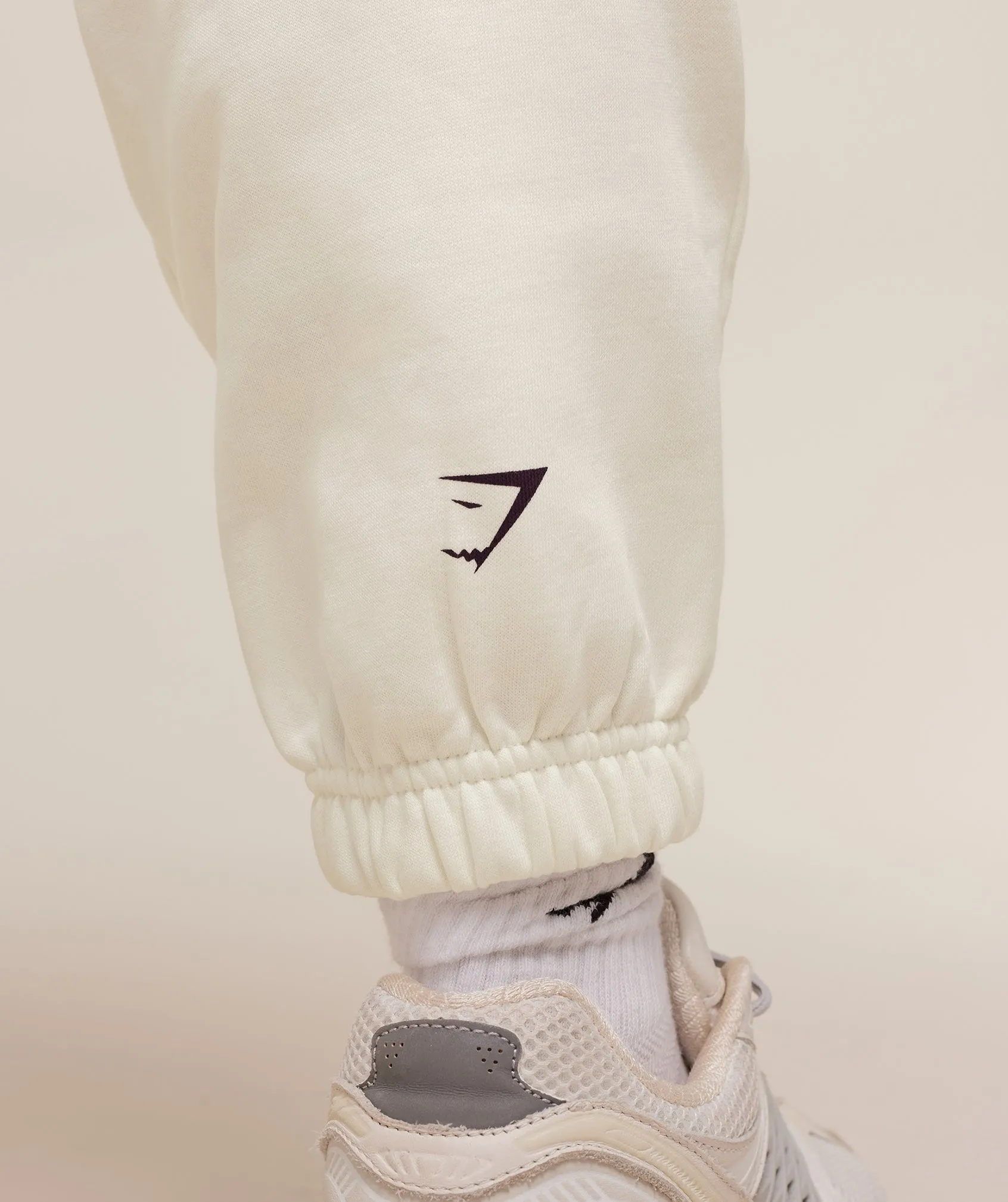 Gymshark GSLC Lifting Club Cuffed Joggers - Soft White sold by Gymshark product image thumbnail 4