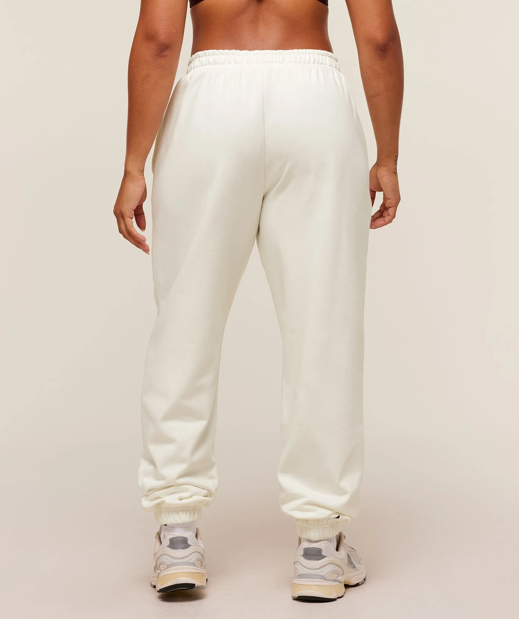 Gymshark GSLC Lifting Club Cuffed Joggers - Soft White sold by Gymshark product image thumbnail 2