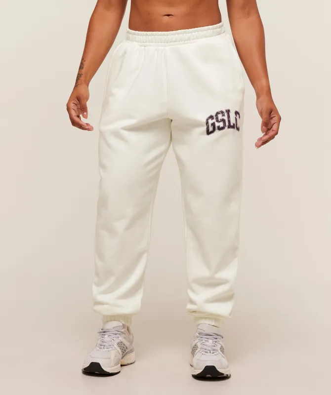 Gymshark GSLC Lifting Club Cuffed Joggers - Soft White sold by Gymshark