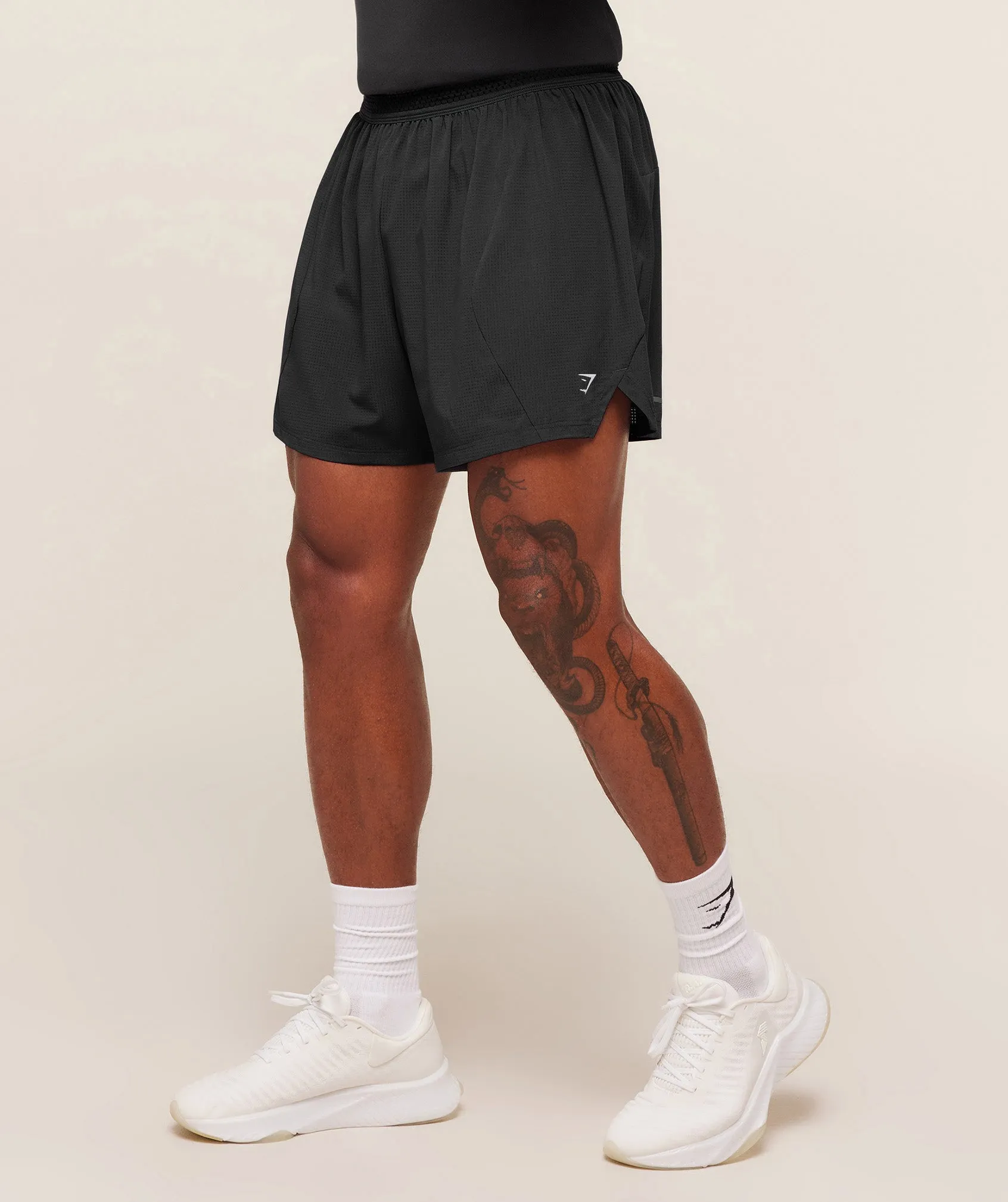 Gymshark Running Short 5" - Black sold by Gymshark product image thumbnail 3