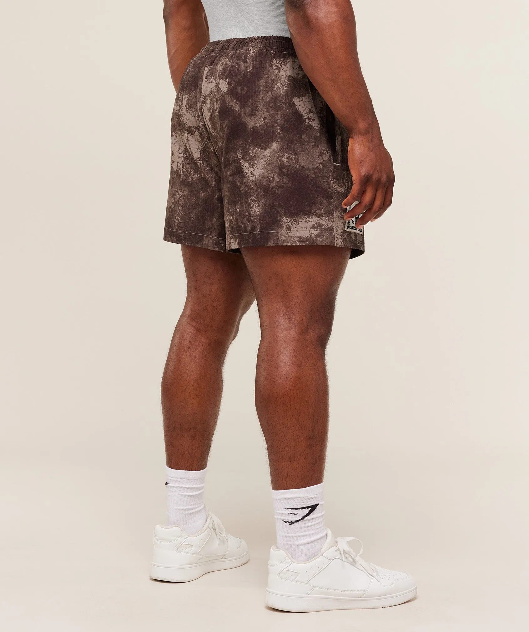Gymshark Pumper Shorts 5" - Soul Taupe sold by Gymshark product image thumbnail 2