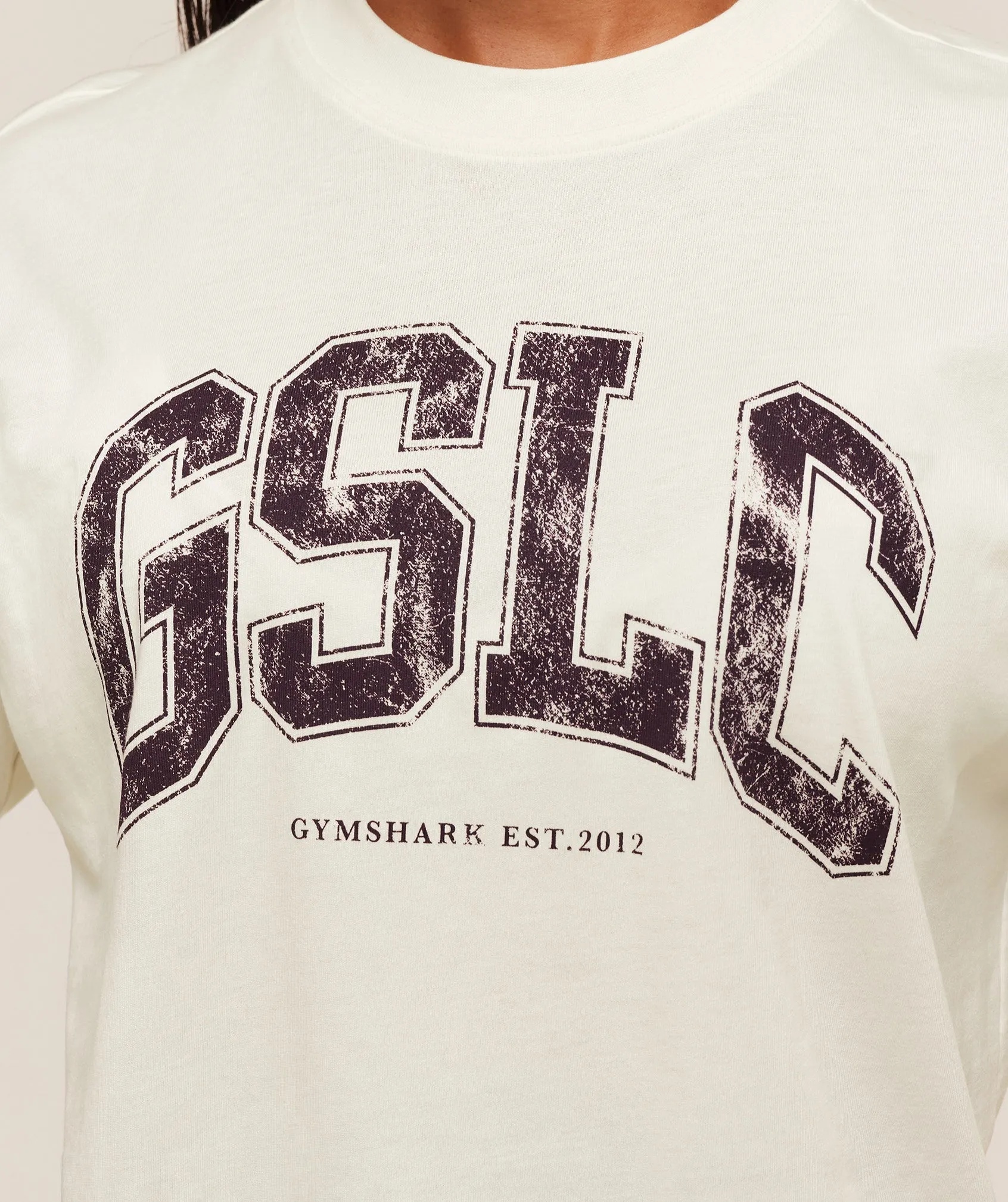 Gymshark GSLC Lifting Club Short Sleeve T-Shirt - Soft White sold by Gymshark product image thumbnail 5