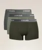 Gymshark Sports Tech Boxer 3PK - Medium Grey/Unit Green/Strength Green sold by Gymshark