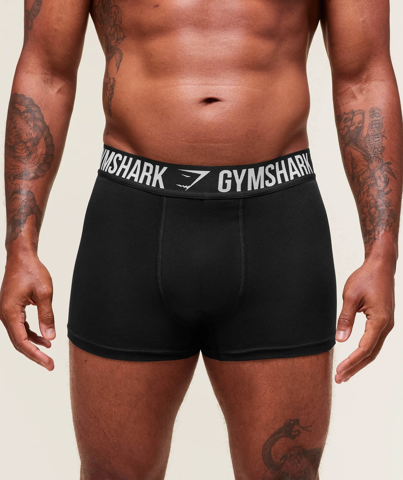 Gymshark Boxer Brief 7PK - Black sold by Gymshark