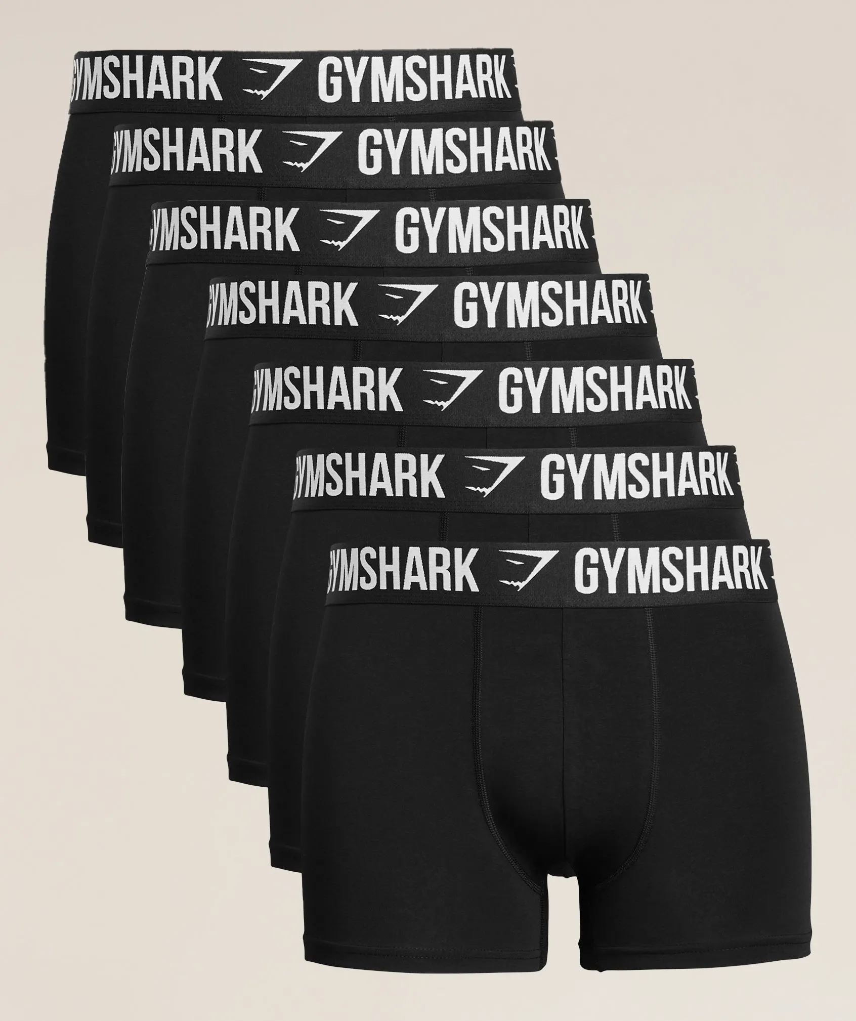 Gymshark Boxer Brief 7PK - Black sold by Gymshark product image thumbnail 2