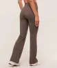 Gymshark Twist Front Straight Leg Legging - Walnut Brown sold by Gymshark