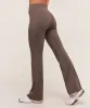 Gymshark Twist Front Straight Leg Legging - Walnut Brown sold by Gymshark