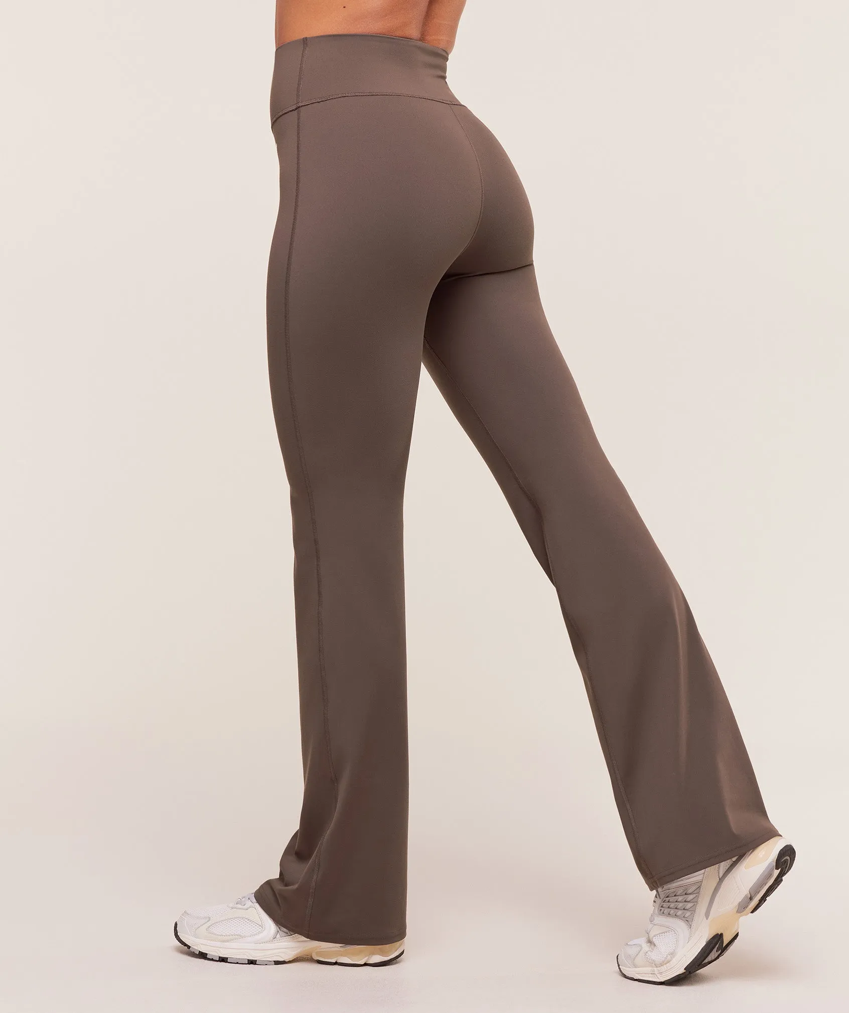 Gymshark Twist Front Straight Leg Legging - Walnut Brown sold by Gymshark product image thumbnail 2