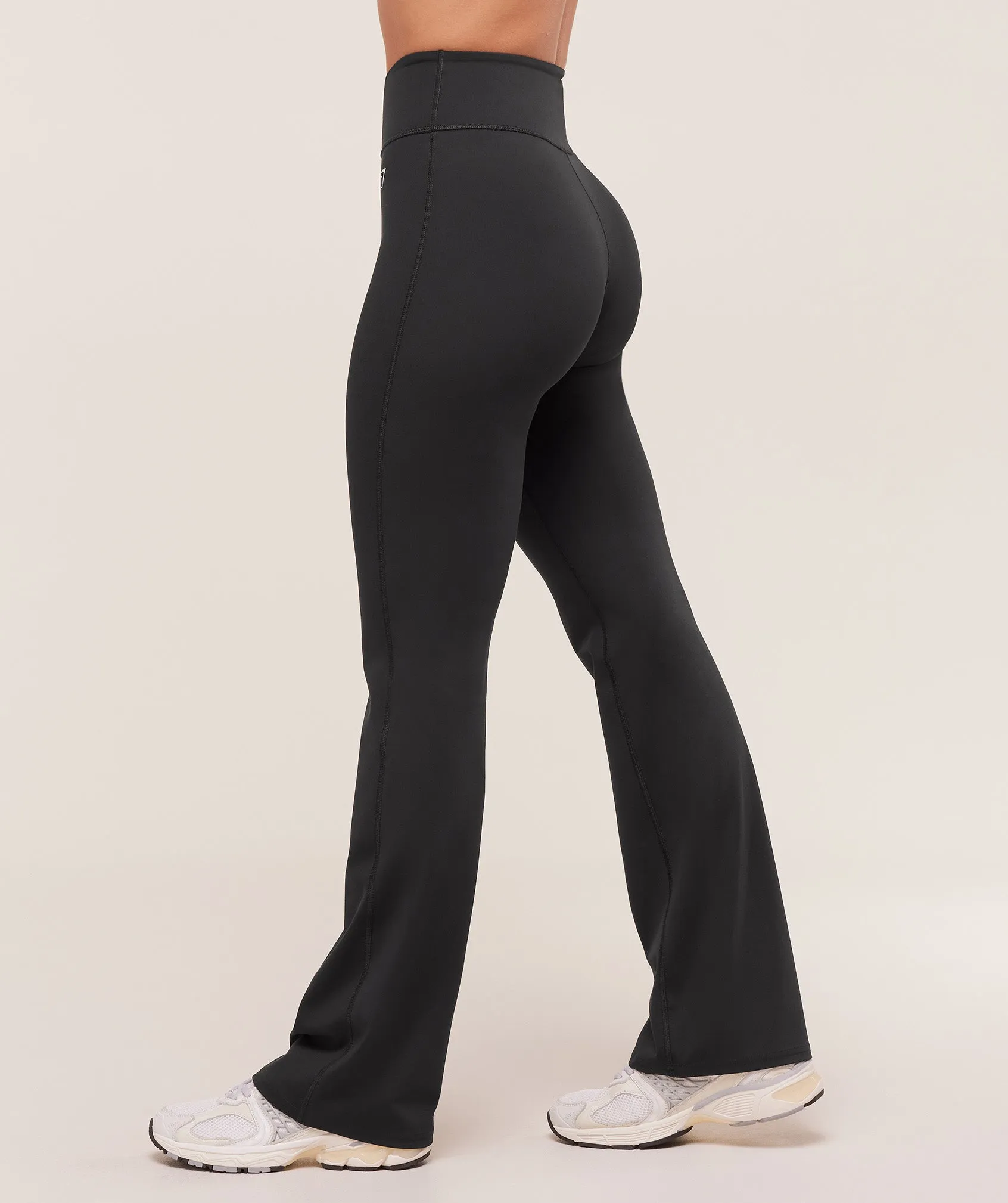 Gymshark Twist Front Straight Leg Legging - Black sold by Gymshark product image thumbnail 2