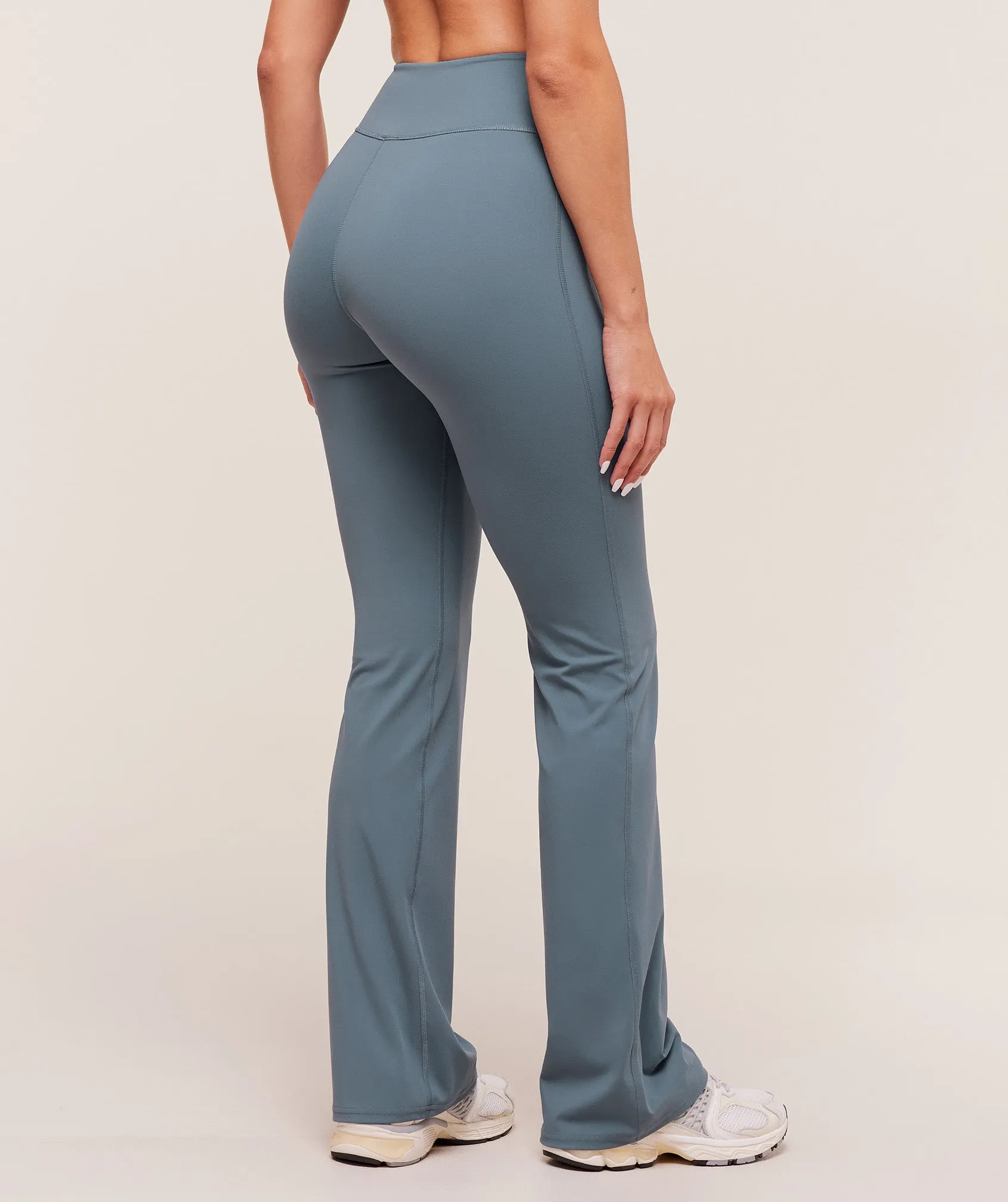Gymshark Twist Front Straight Leg Legging - Iron Blue sold by Gymshark product image thumbnail 3