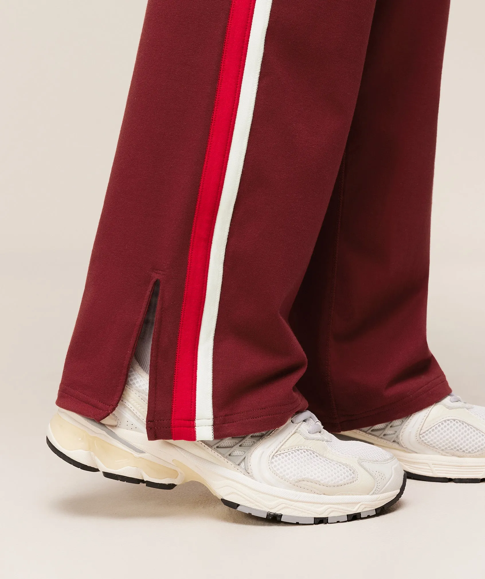Gymshark Piping Wide Leg Pant - Sets Red/Carmine Red/Soft White sold by Gymshark product image thumbnail 5
