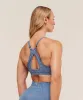 Gymshark Adapt Animal Seamless Sports Bra - Worn Blue/Peri Blue sold by Gymshark