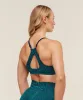 Gymshark Adapt Animal Seamless Sports Bra - Navy/Brand Blue sold by Gymshark