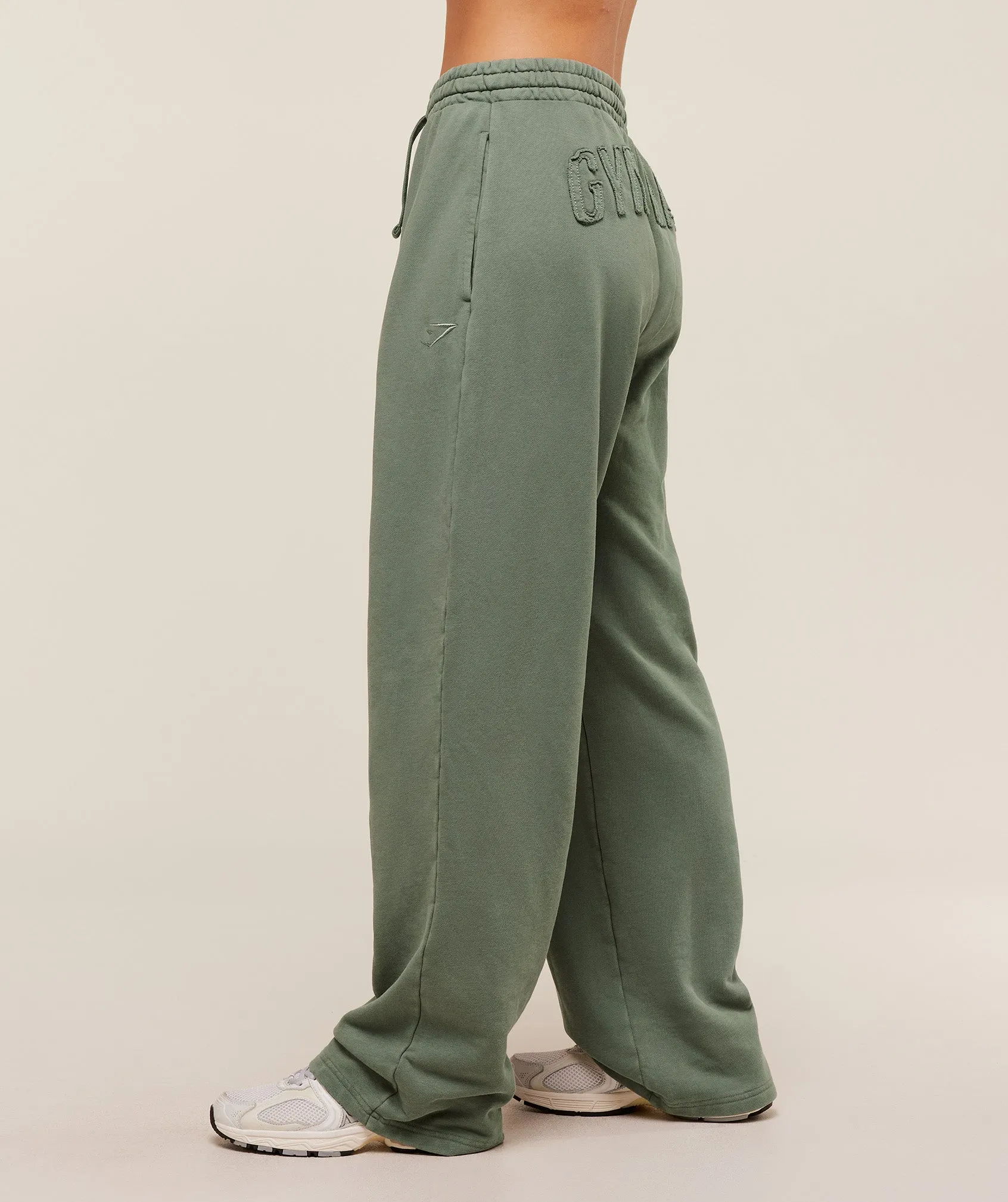 Gymshark Power Washed Joggers - Unit Green/Acid Wash Small Ball sold by Gymshark product image thumbnail 3