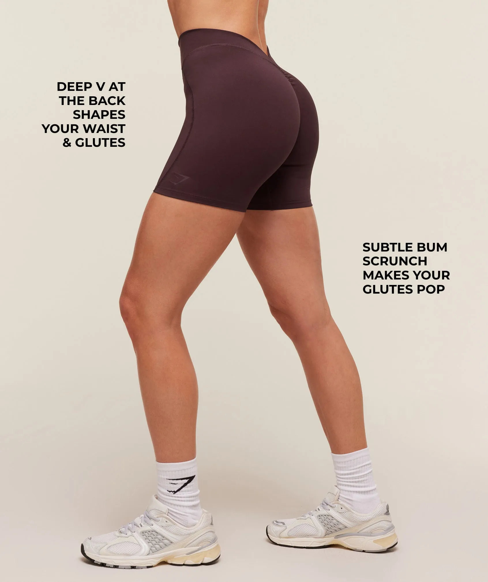 Gymshark Lifting Dipped Waistband Short - Cherry Purple sold by Gymshark product image thumbnail 2