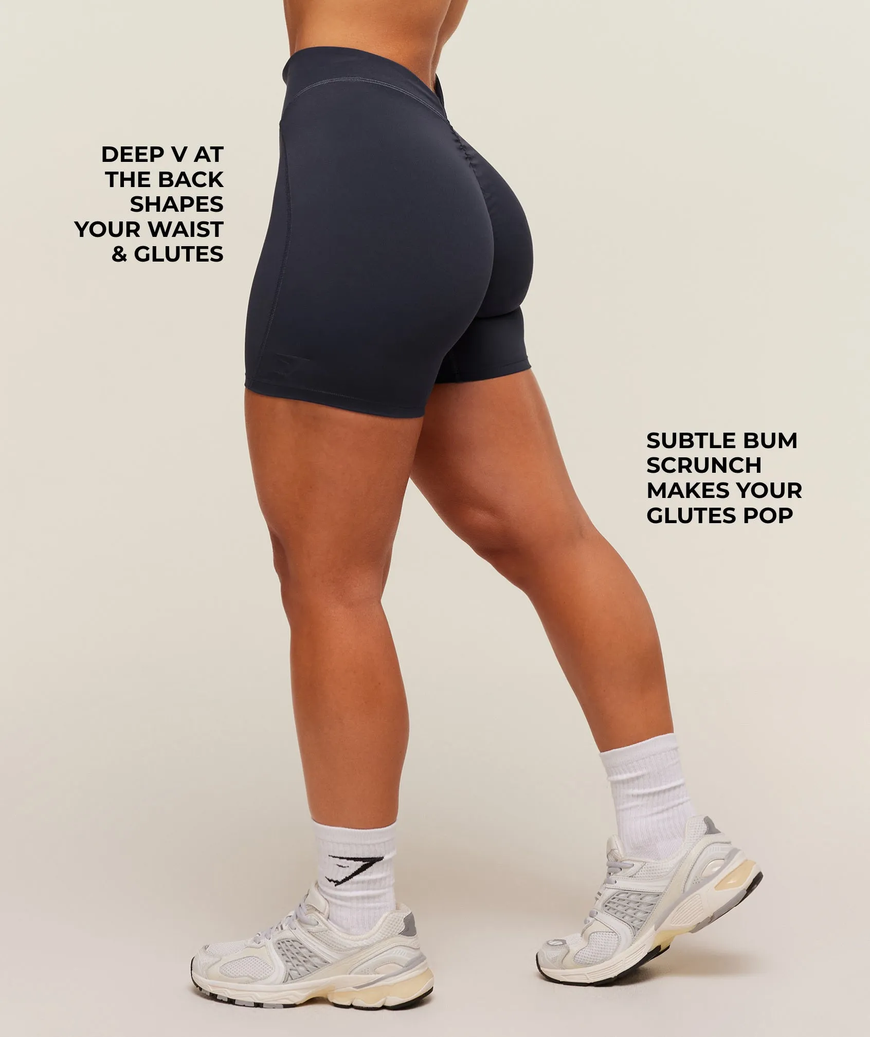Gymshark Lifting Dipped Waistband Shorts - Heavy Blue sold by Gymshark product image thumbnail 2