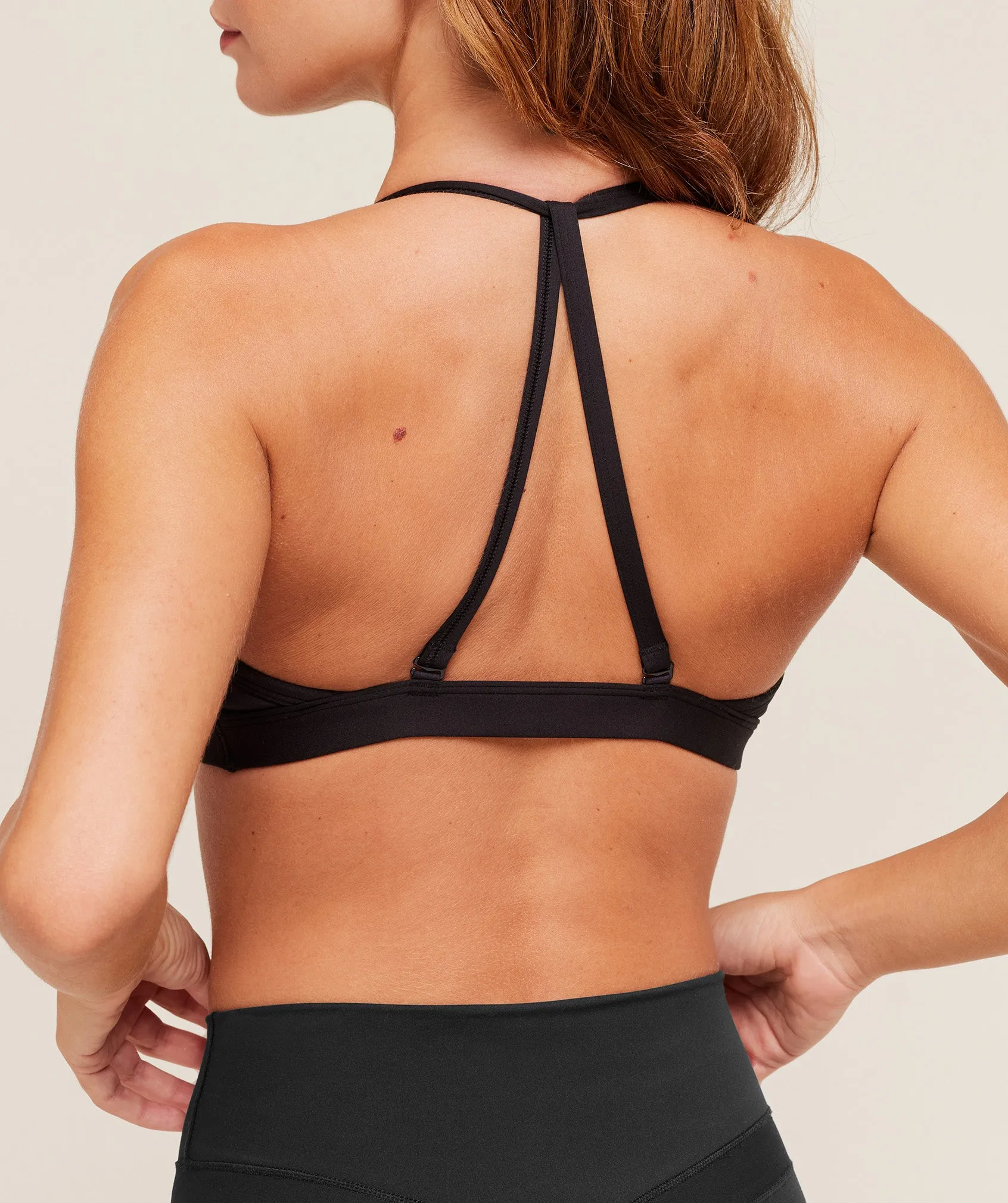 Gymshark Graphic Sports Bra - Black sold by Gymshark product image thumbnail 5