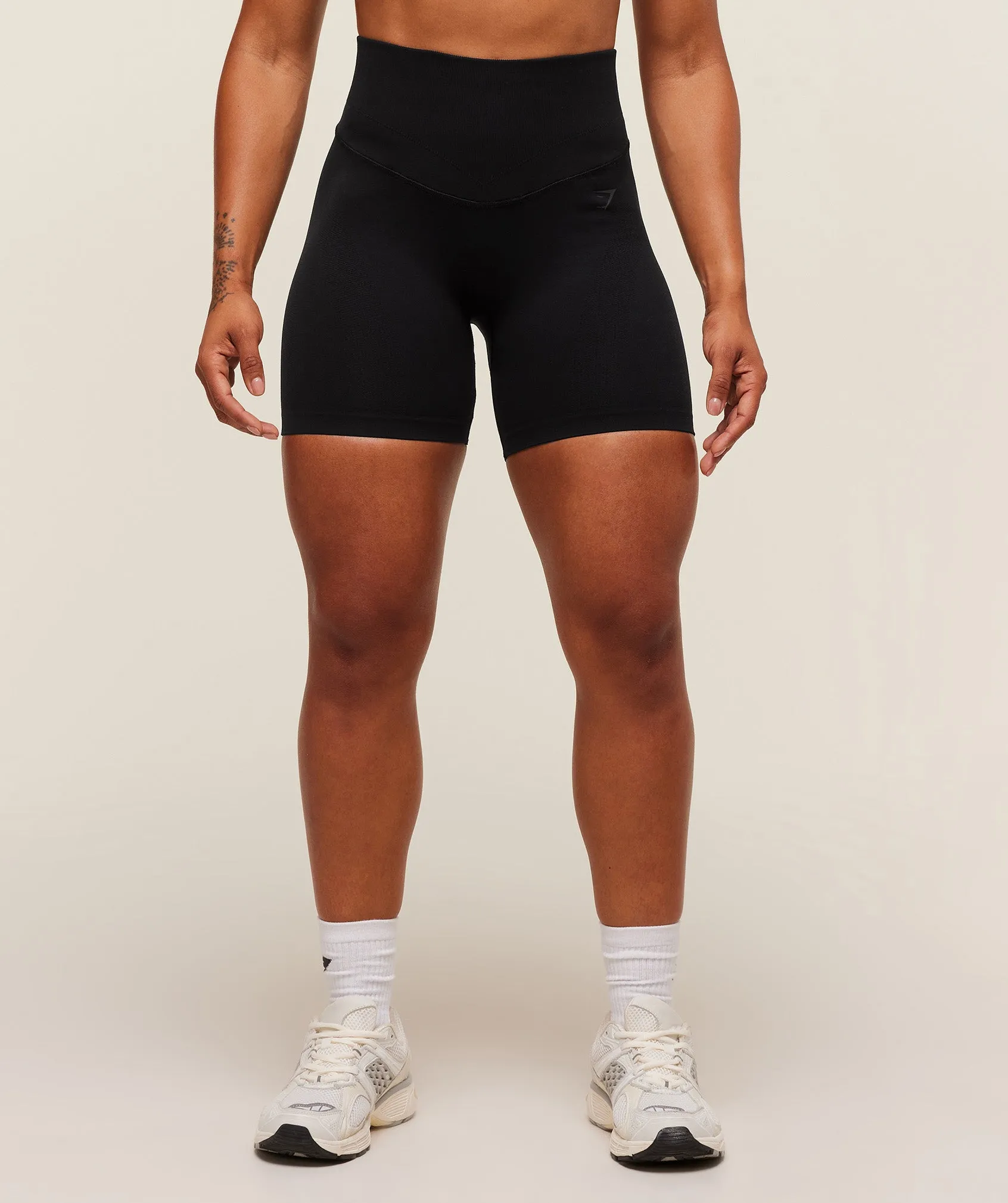 Gymshark Activate Seamless Shorts - Black sold by Gymshark