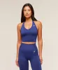Gymshark Vital Halter Neck Tank With Shelf - Cobalt Purple Marl sold by Gymshark