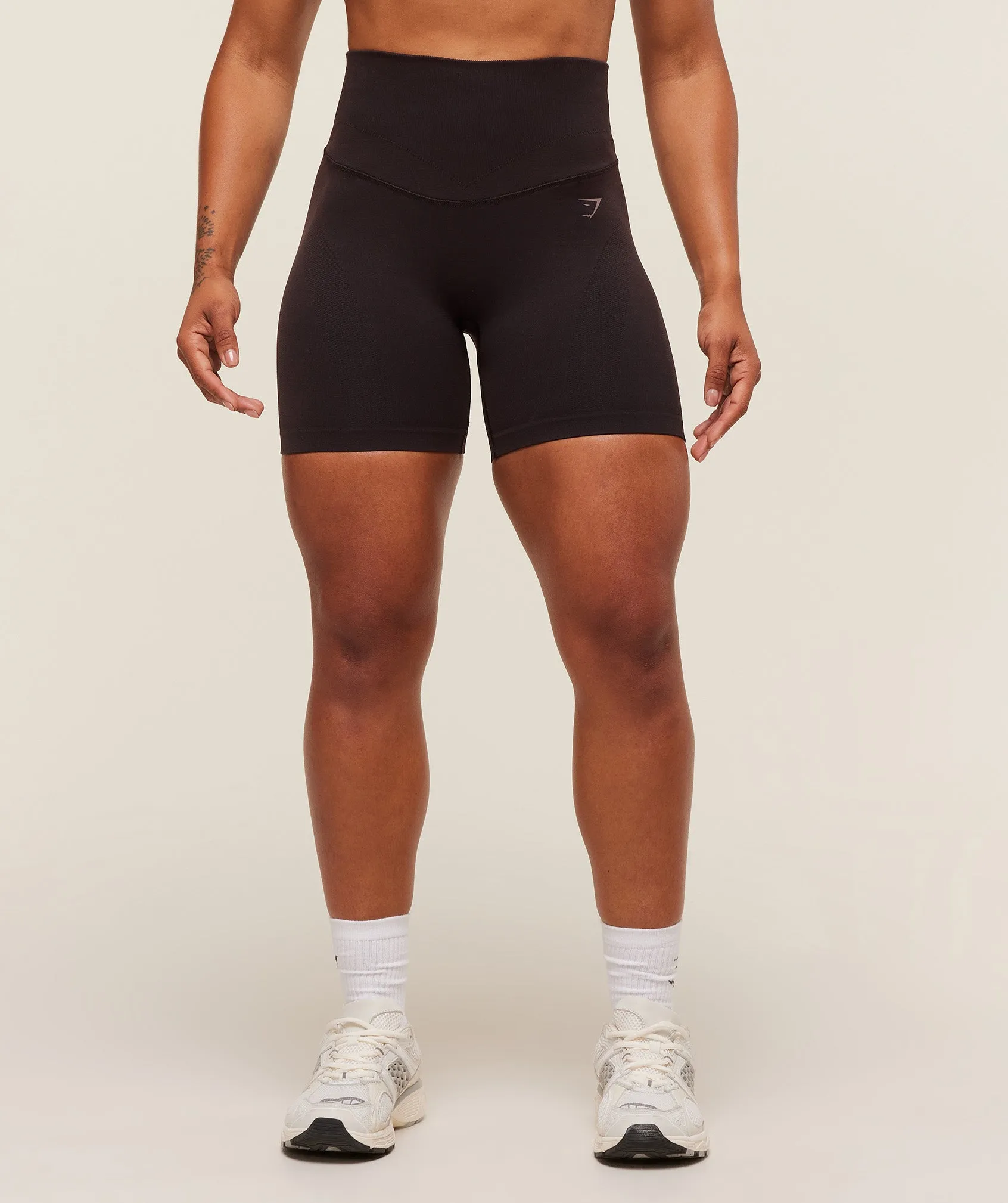 Gymshark Activate Seamless Shorts - Plum Brown sold by Gymshark