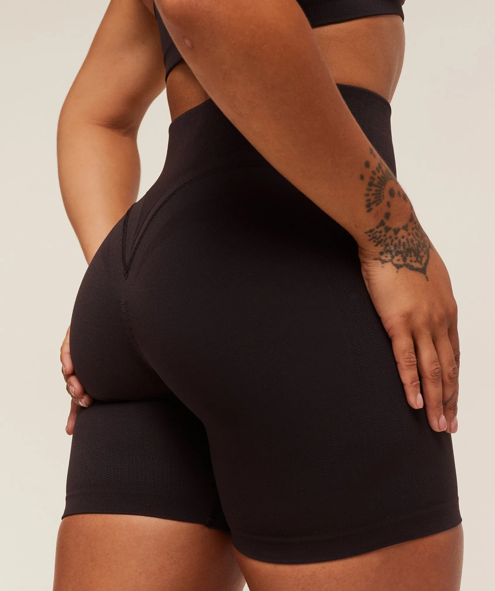 Gymshark Activate Seamless Shorts - Plum Brown sold by Gymshark product image thumbnail 5