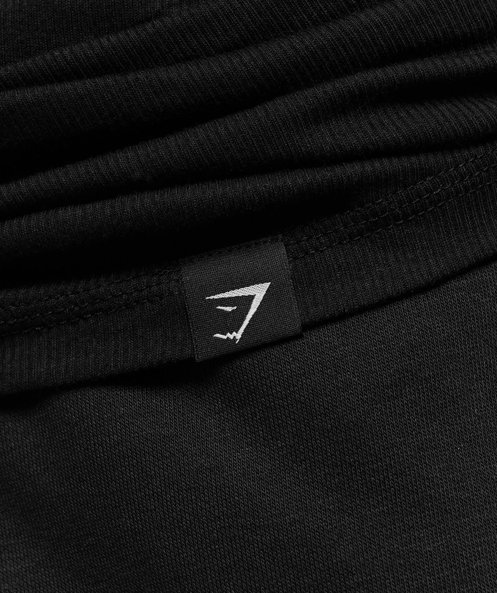 Gymshark Ribbed Tank 1PK - Black/White sold by Gymshark product image thumbnail 5