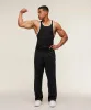 Gymshark Ribbed Tank 1PK - Black/White sold by Gymshark
