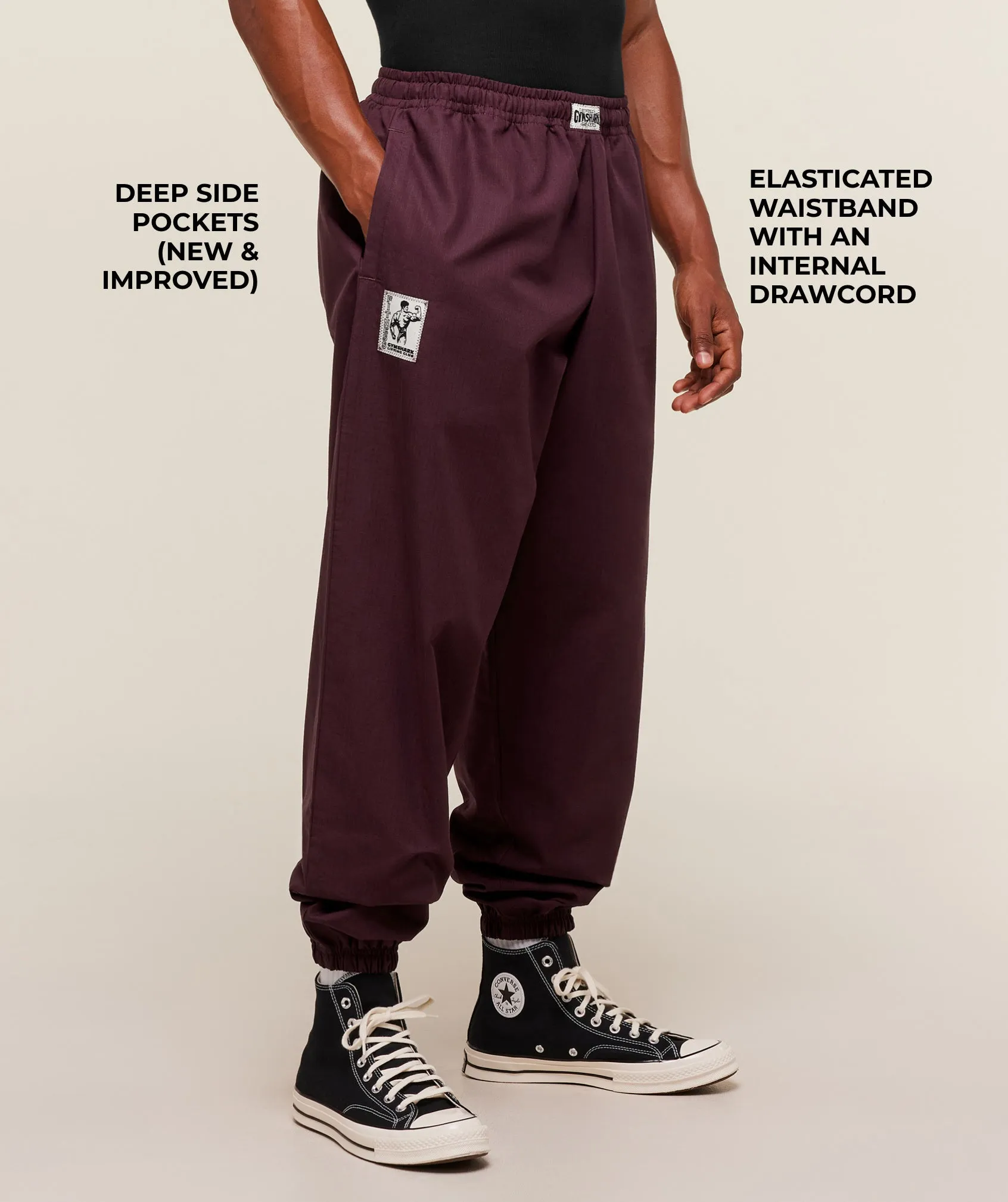 Gymshark Pumper Pants - Cherry Purple sold by Gymshark product image thumbnail 3