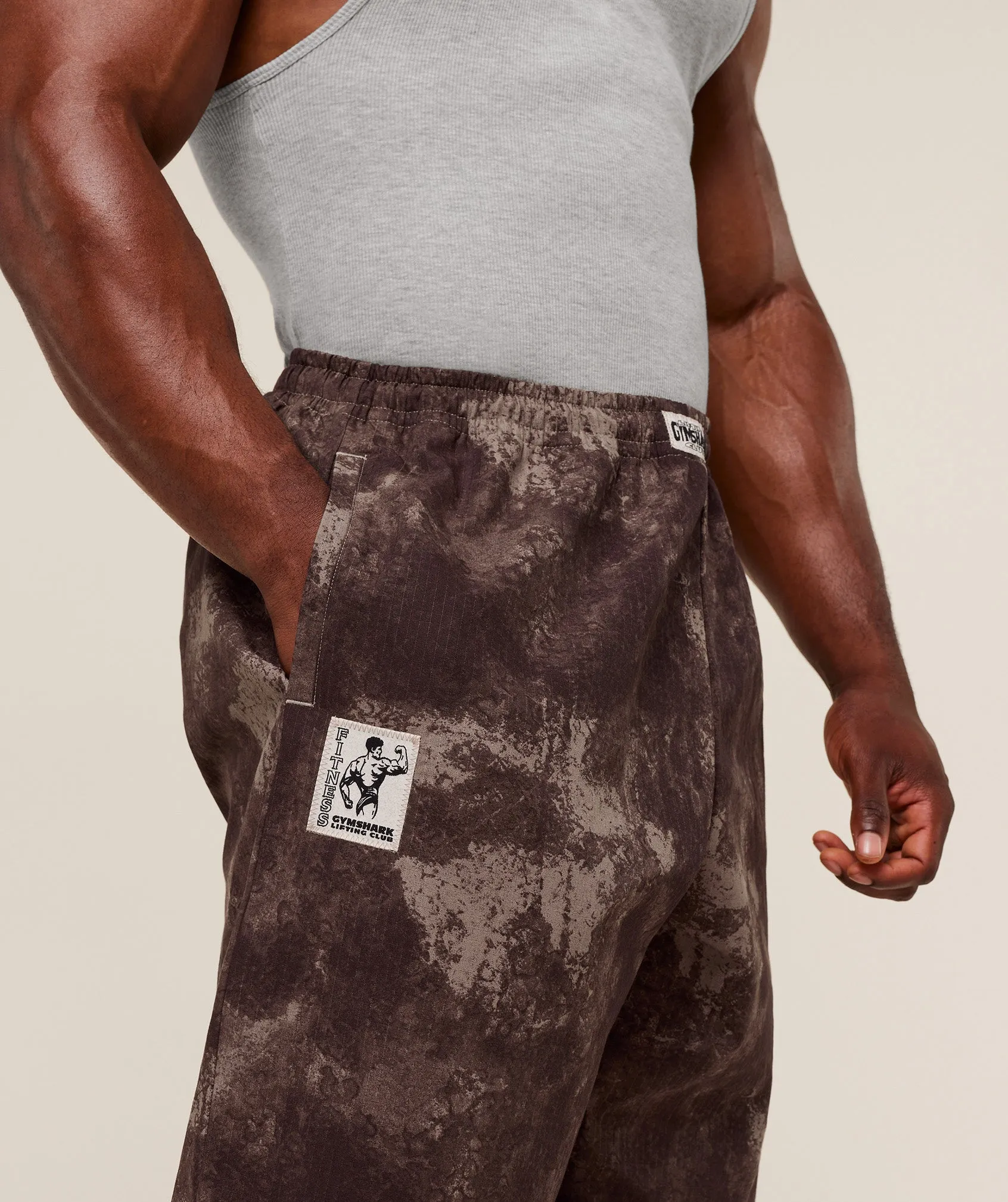 Gymshark Pumper Pants - Soul Taupe sold by Gymshark product image thumbnail 5