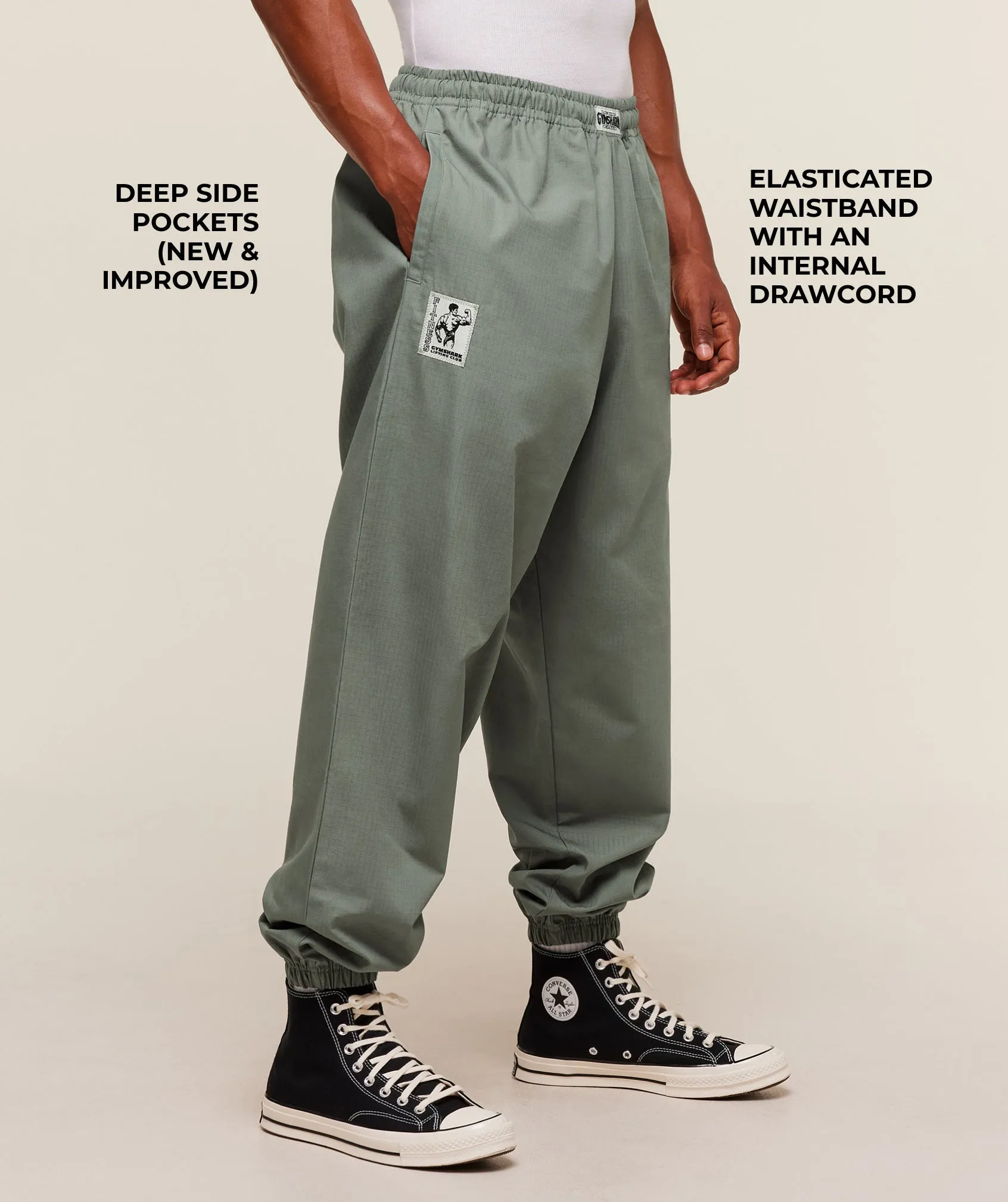 Gymshark Pumper Pants - Unit Green sold by Gymshark product image thumbnail 3