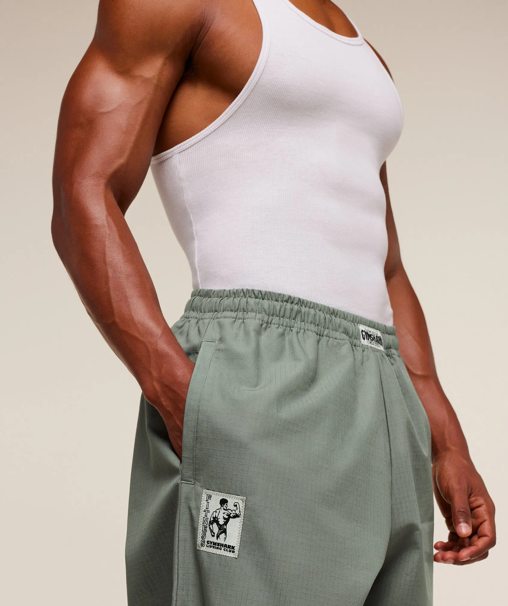 Gymshark Pumper Pants - Unit Green sold by Gymshark product image thumbnail 4